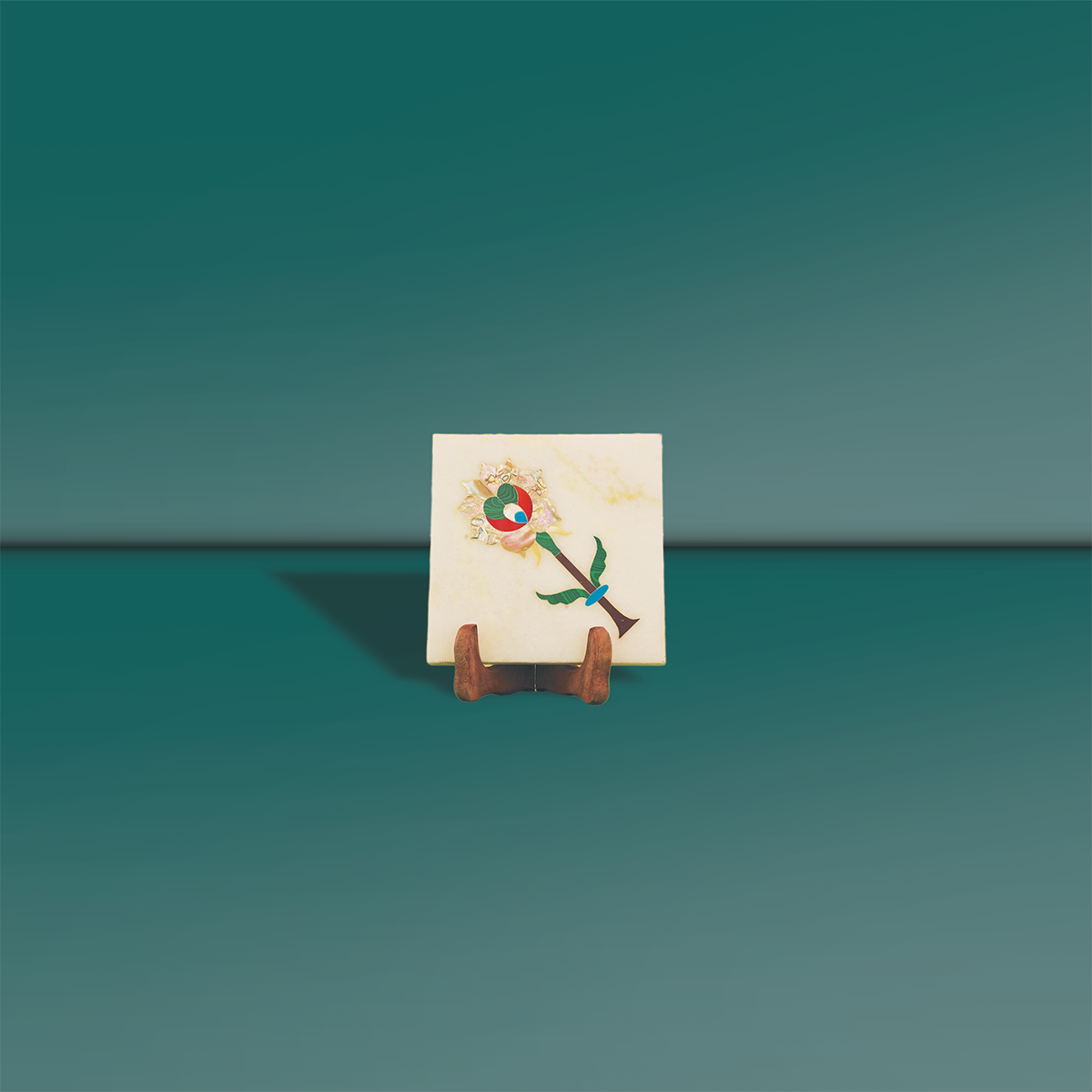 Inlay Floor Tile (5 x 5 Inch)