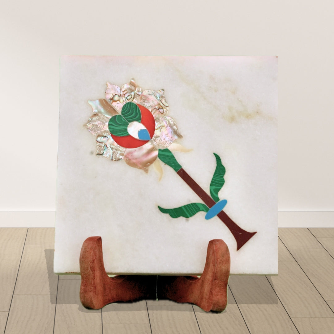 Inlay Floor Tile (5 x 5 Inch)