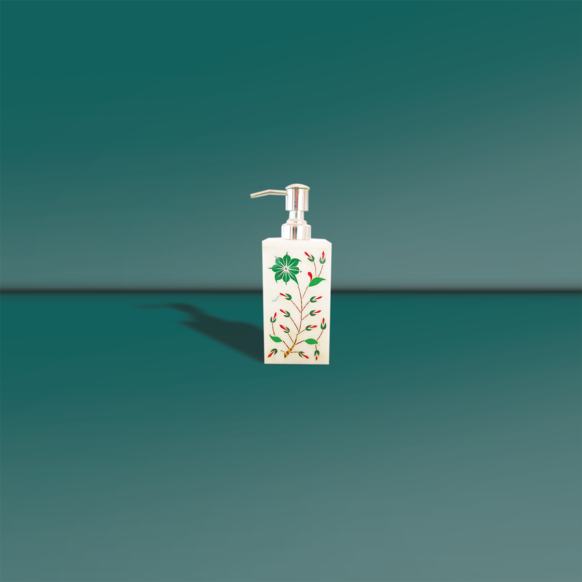 Multi-Stone Marble Shampoo Bottle