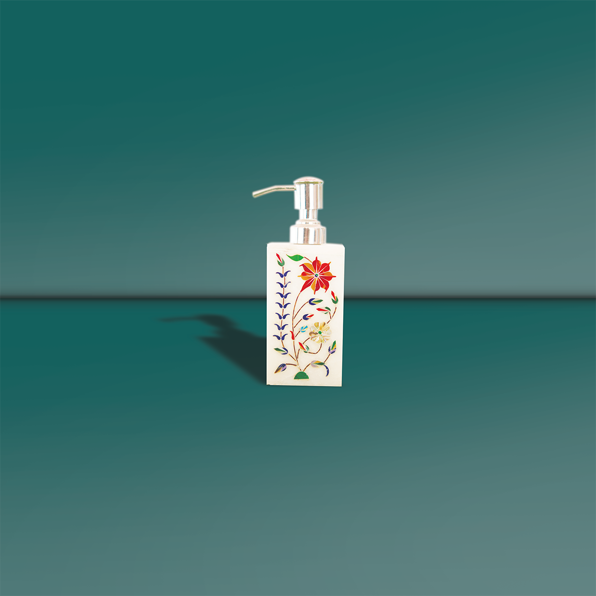 Premium Multi-Gem Inlay Shampoo Bottle