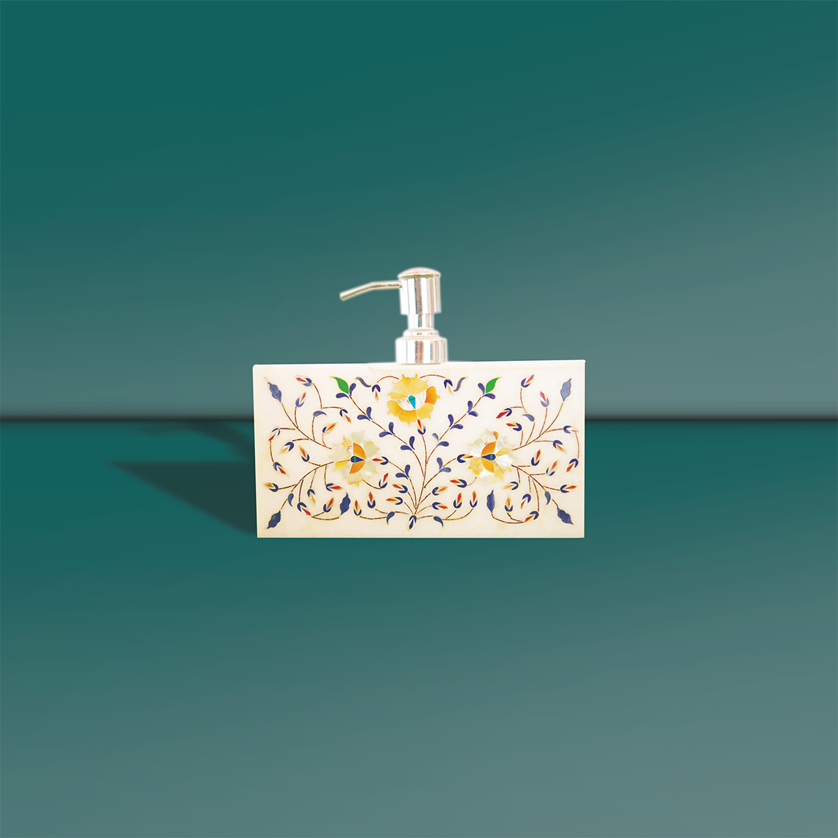 Gemstone Inlay Washroom Set (Premium)