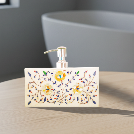 Gemstone Inlay Washroom Set (Premium)